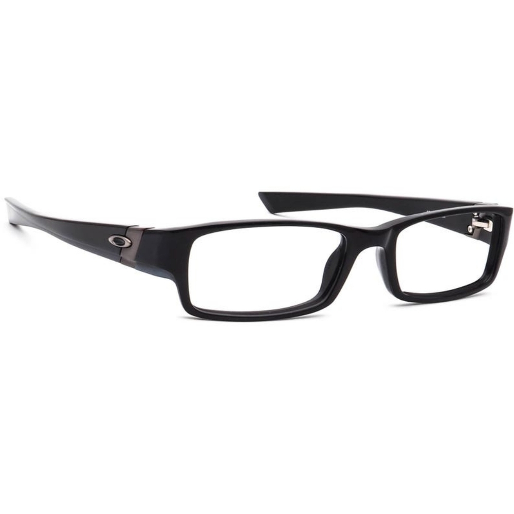 Oakley Men's Eyeglasses Gasket Black Rectangular Frame 53[]18 136